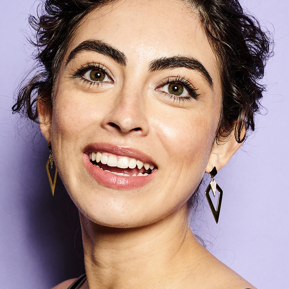 Arrowhead Earrings - Gold Vermeil