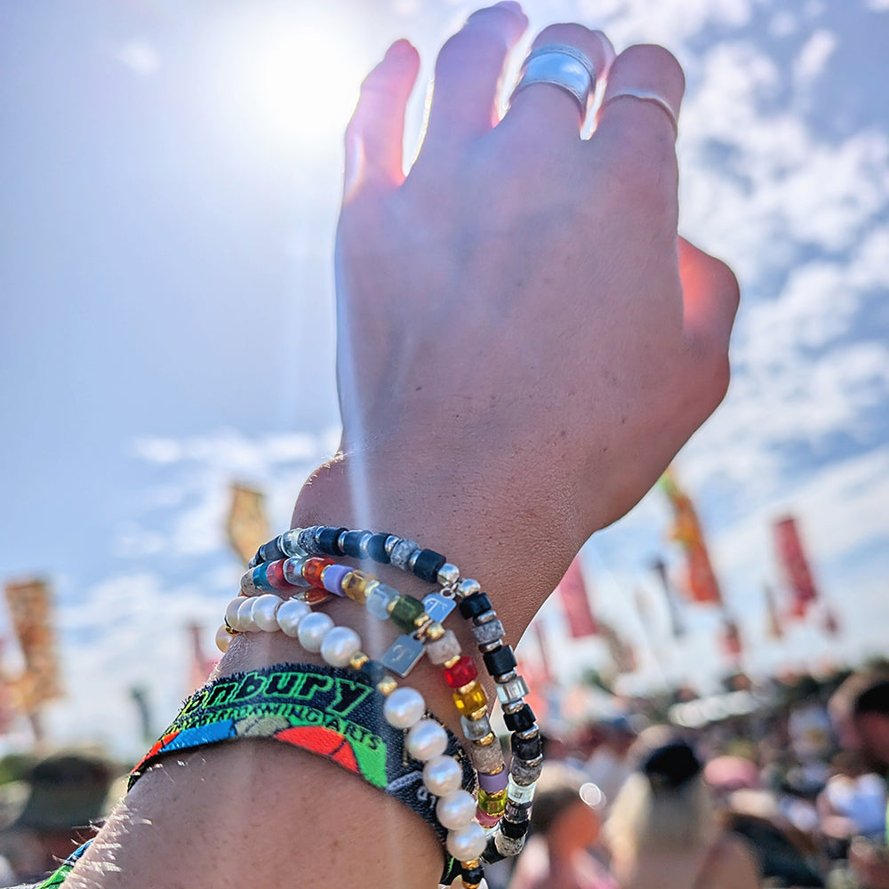 Beaded Bracelet - Rainbow