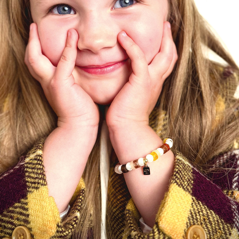 Toolally x LBC Bracelet - Yellow Tweed
