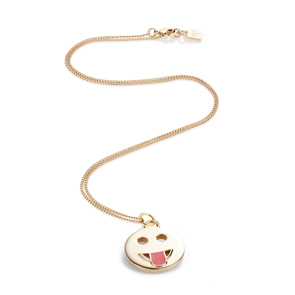 Mood Pendant Necklace Gold Vermeil - Cheeky