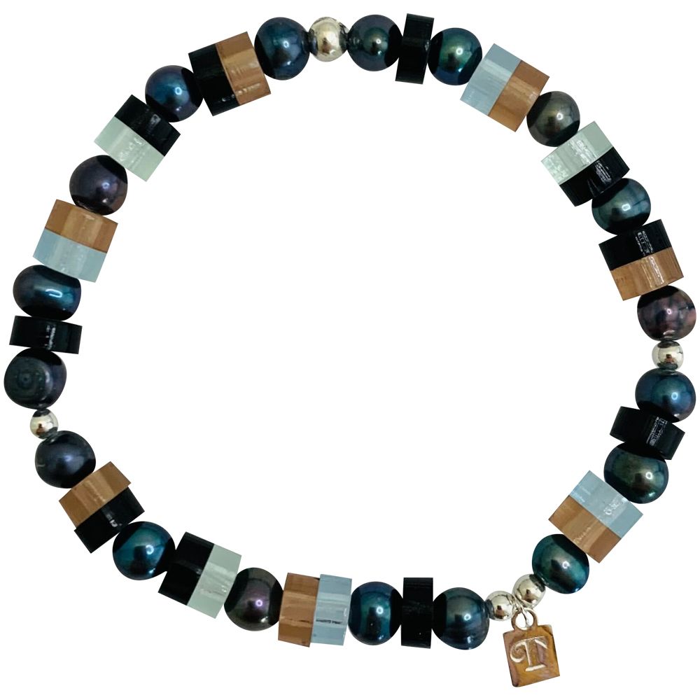 Toolally x LBC Bracelet - Grey Tweed