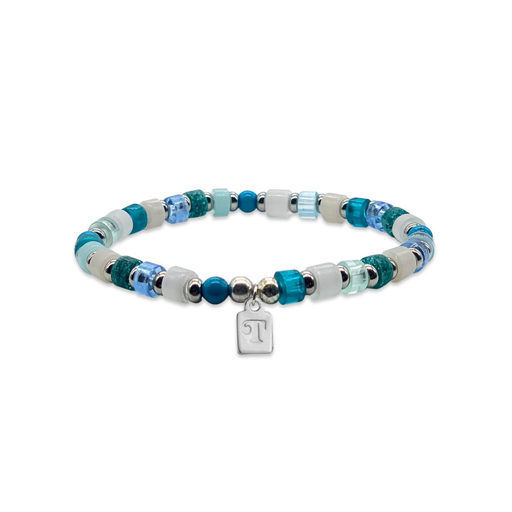 Beaded Bracelet - Lagoon