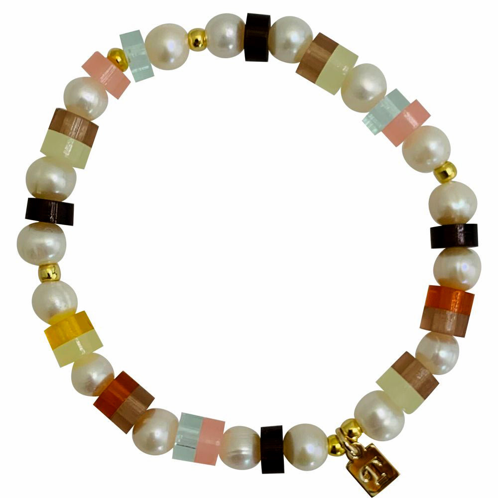 Toolally x LBC Bracelet - Yellow Tweed