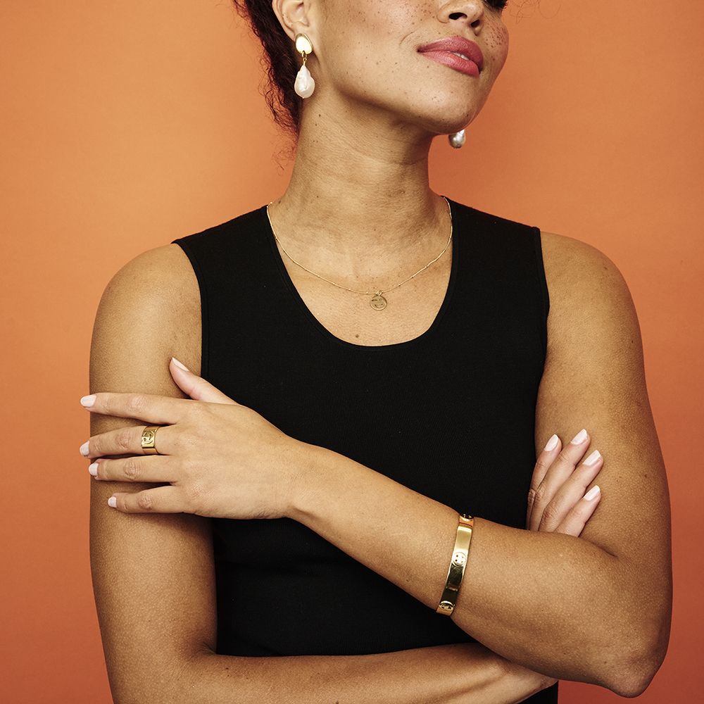 Mood Bangle - Gold Vermeil