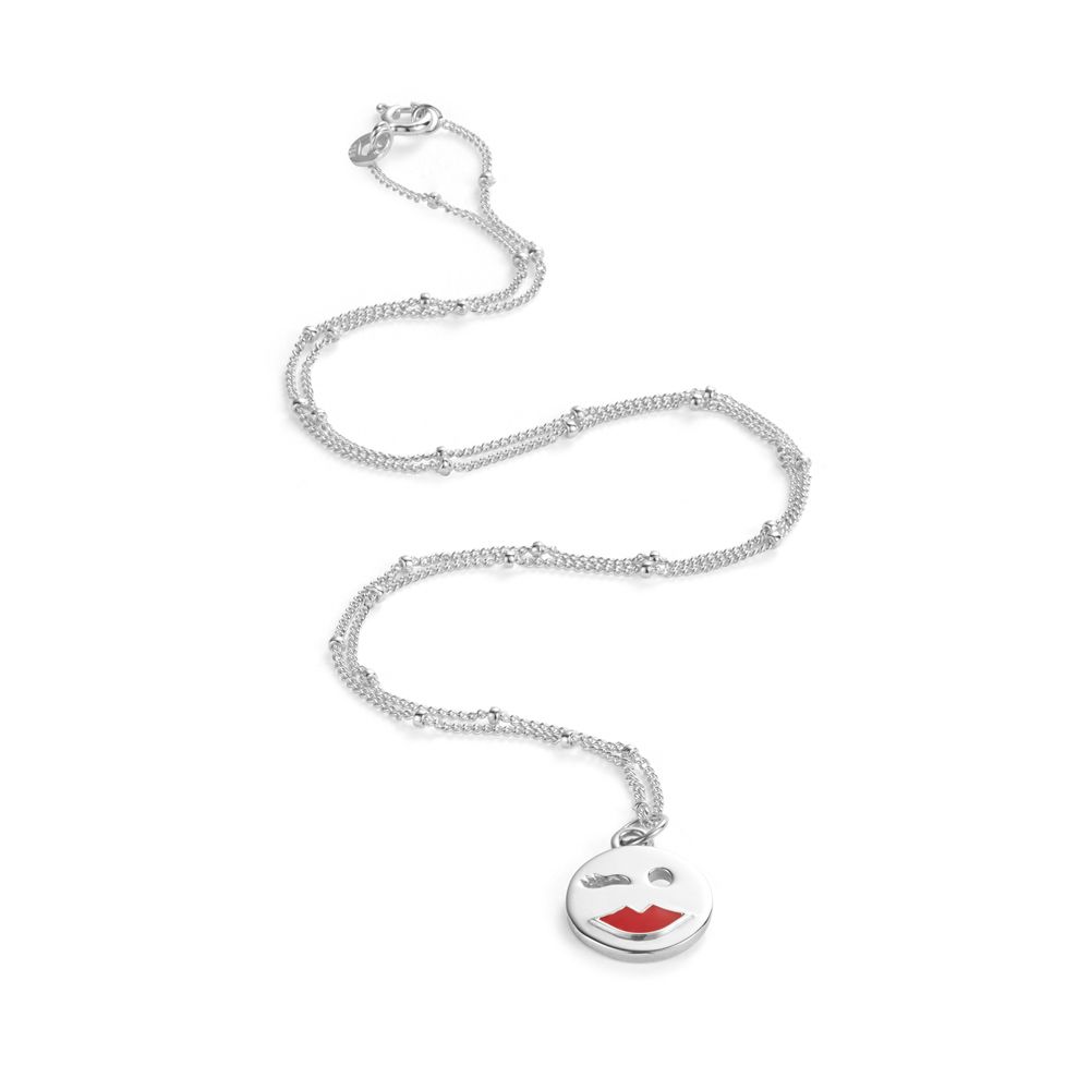 Mood Pendant Necklace Silver - Flirty