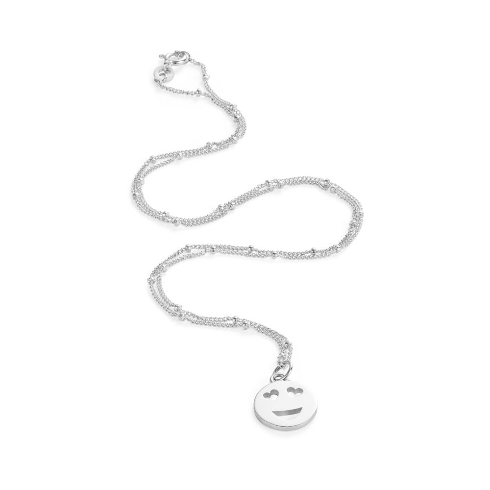 Mood Pendant Necklace Sterling Silver - Love