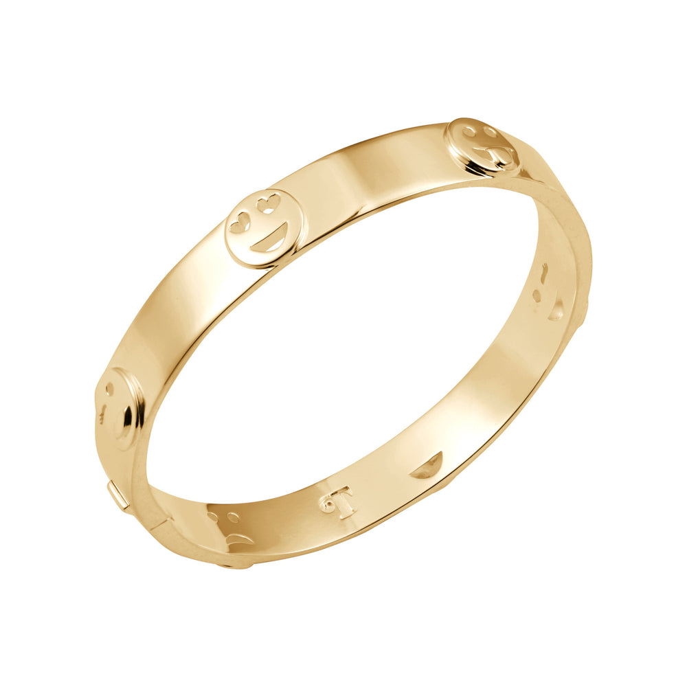 Mood Bangle - Gold Vermeil