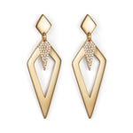Arrowhead Earrings - Gold Vermeil