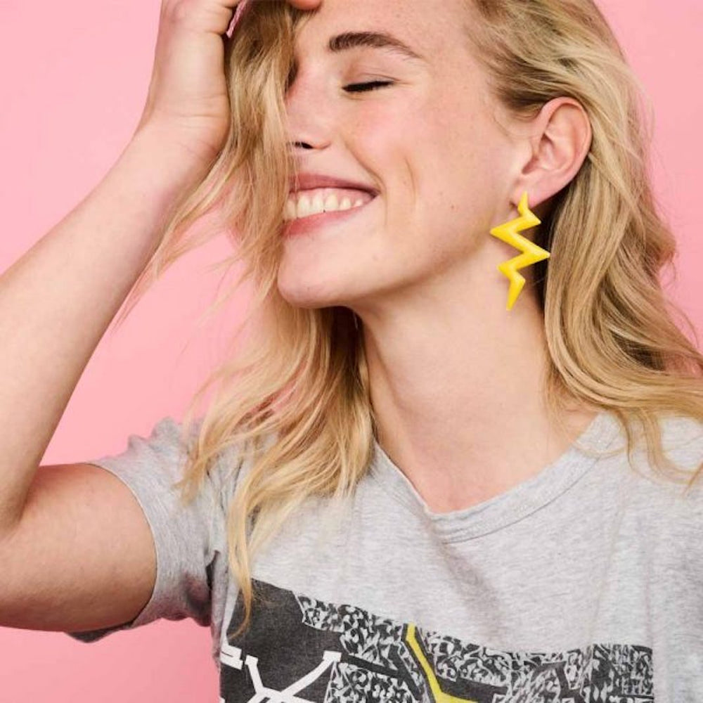 Beats - Sterling Silver & Yellow Enamel