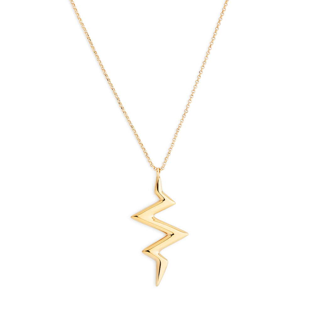 Bubble Beat Pendant - Gold Vermeil