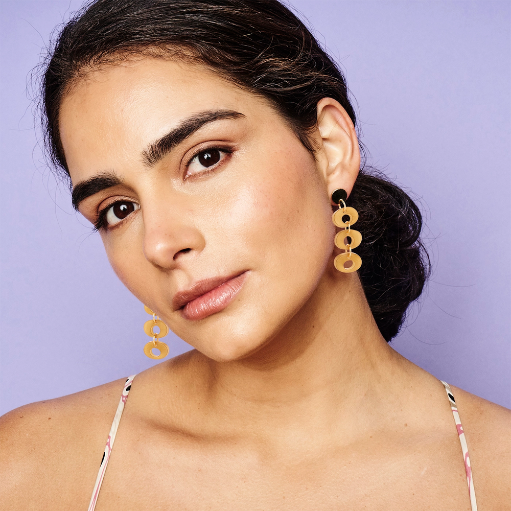 Hepworth Drop Earrings - Mica