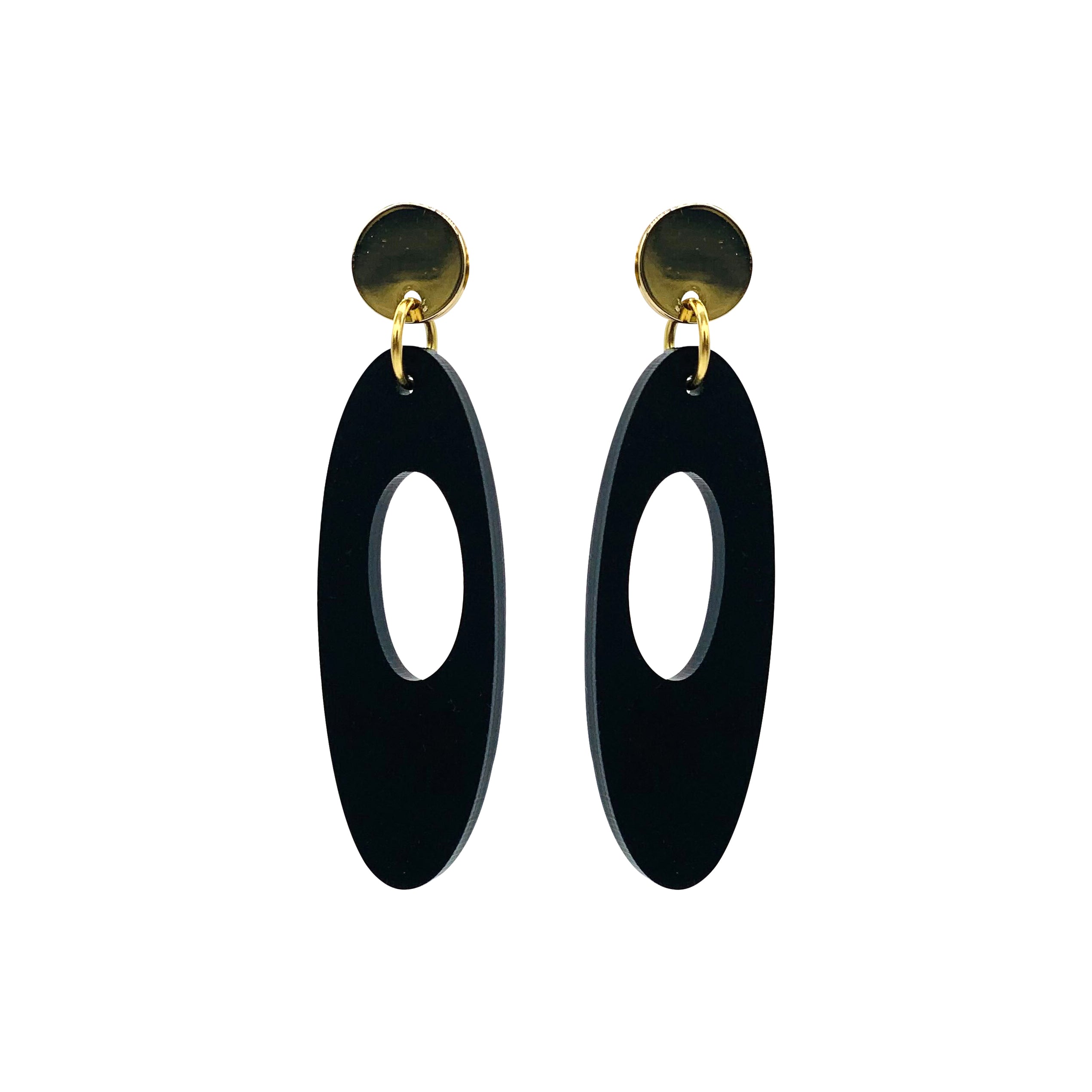 Hepworth Earrings - Black