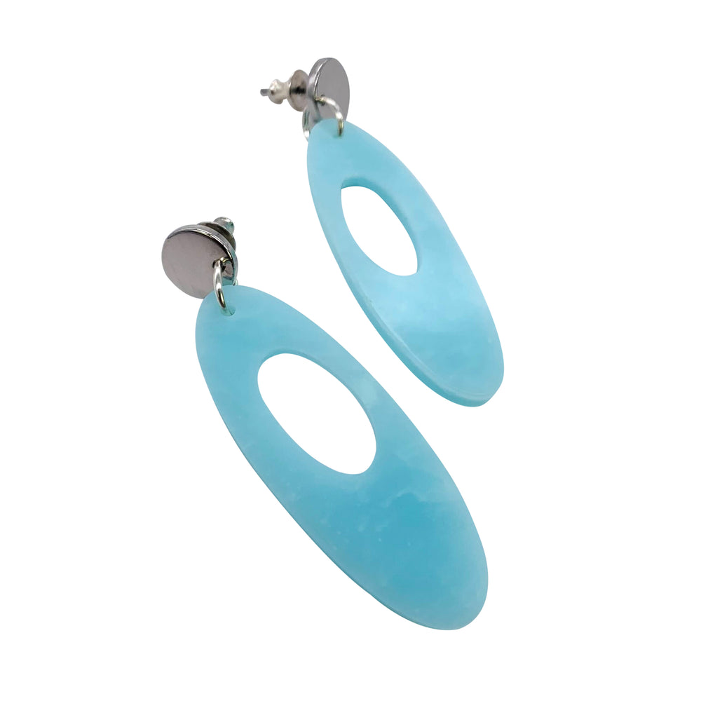Hepworth Earrings - Island Blue