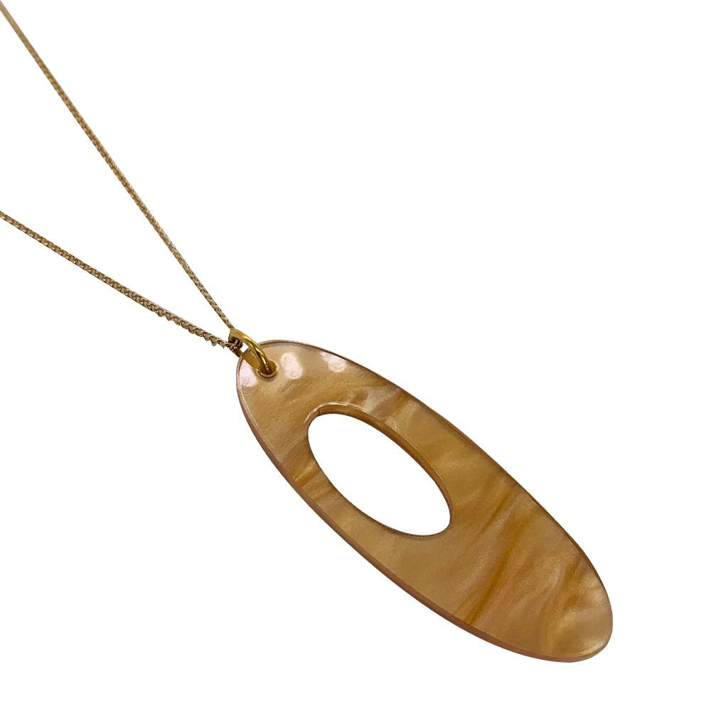 Hepworth Pendant - Caramel Swirl
