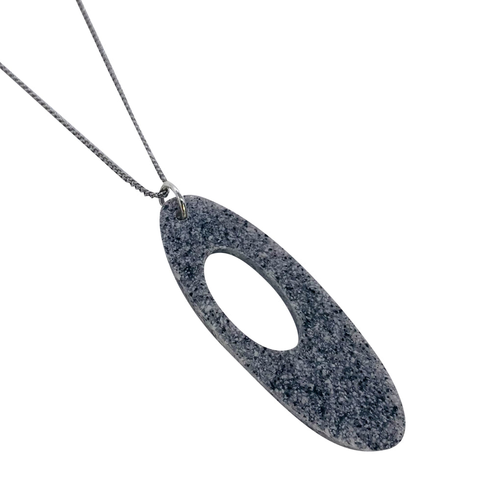 Hepworth Pendant - Grey Stone