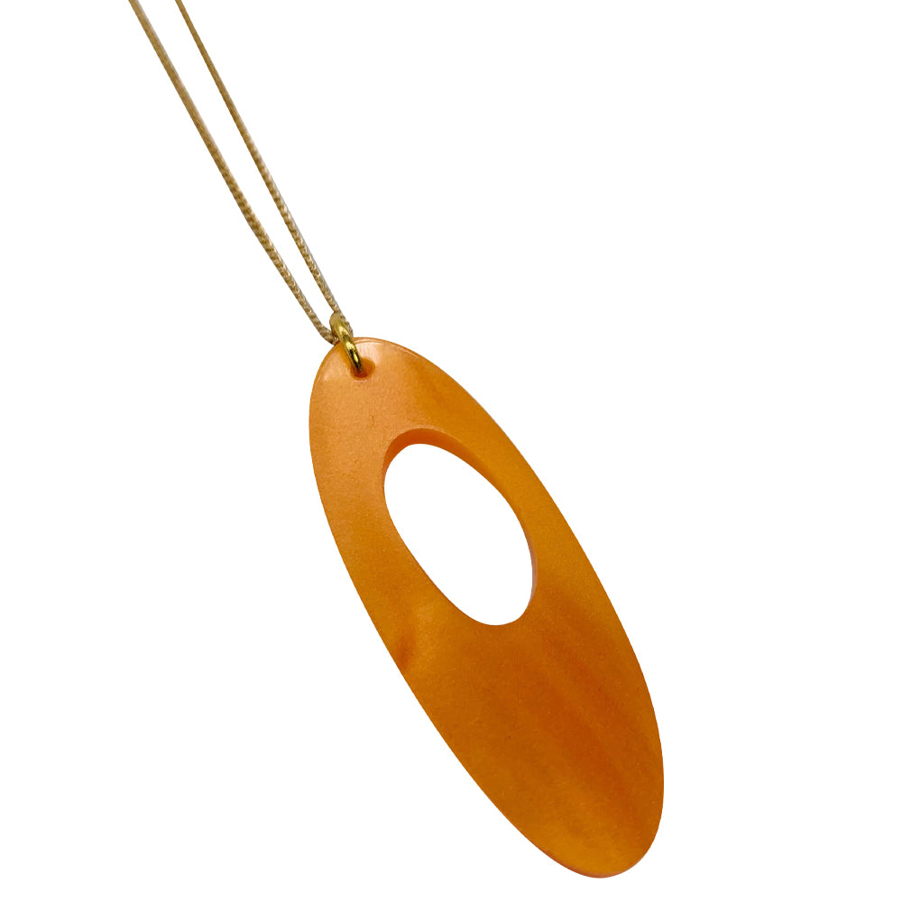 Hepworth Pendant - Orange Pearl