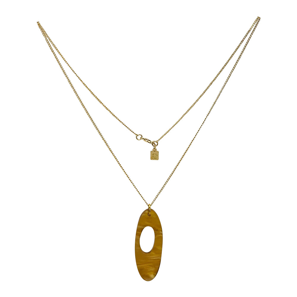 Hepworth Pendant - Caramel Swirl