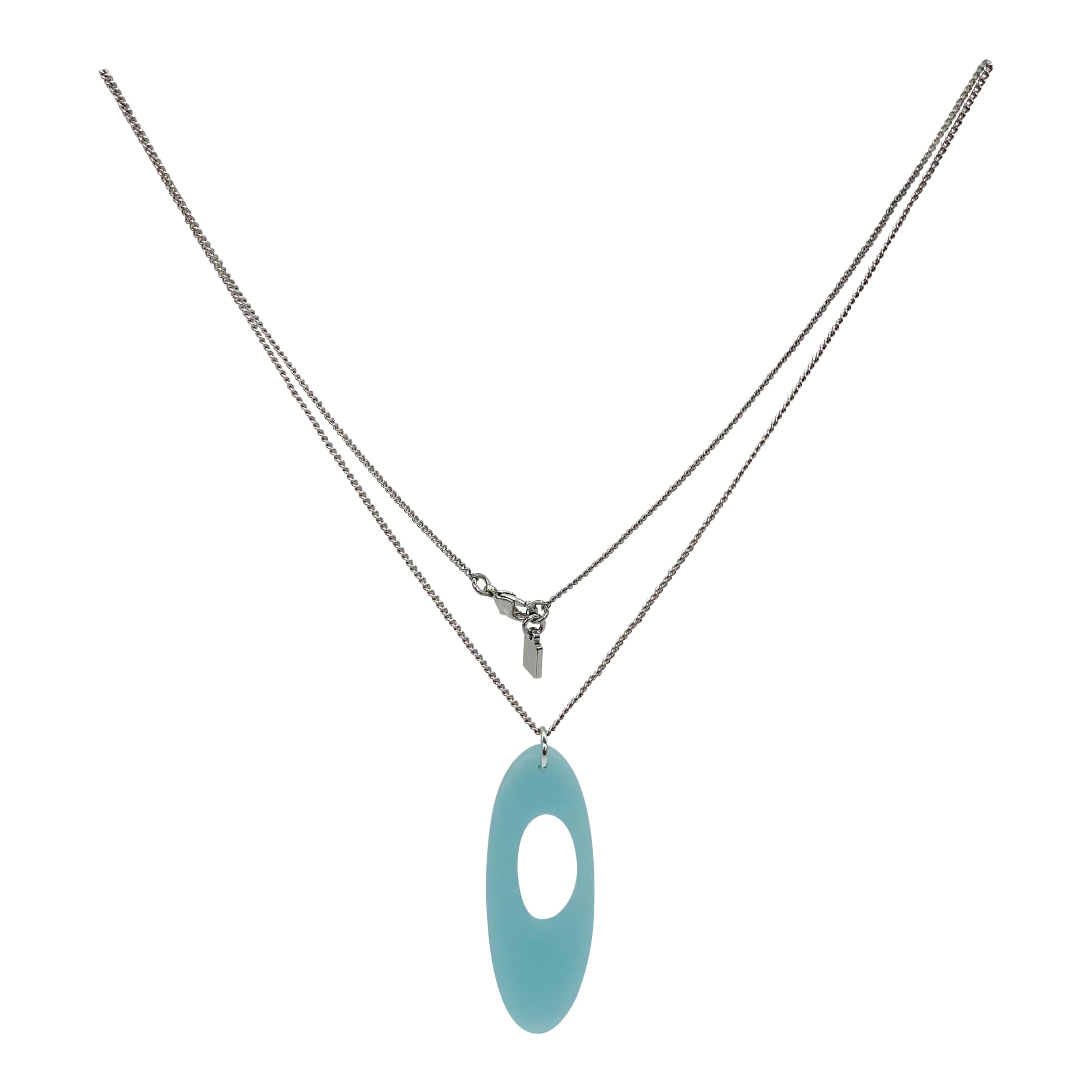 Hepworth Pendant - Island Blue