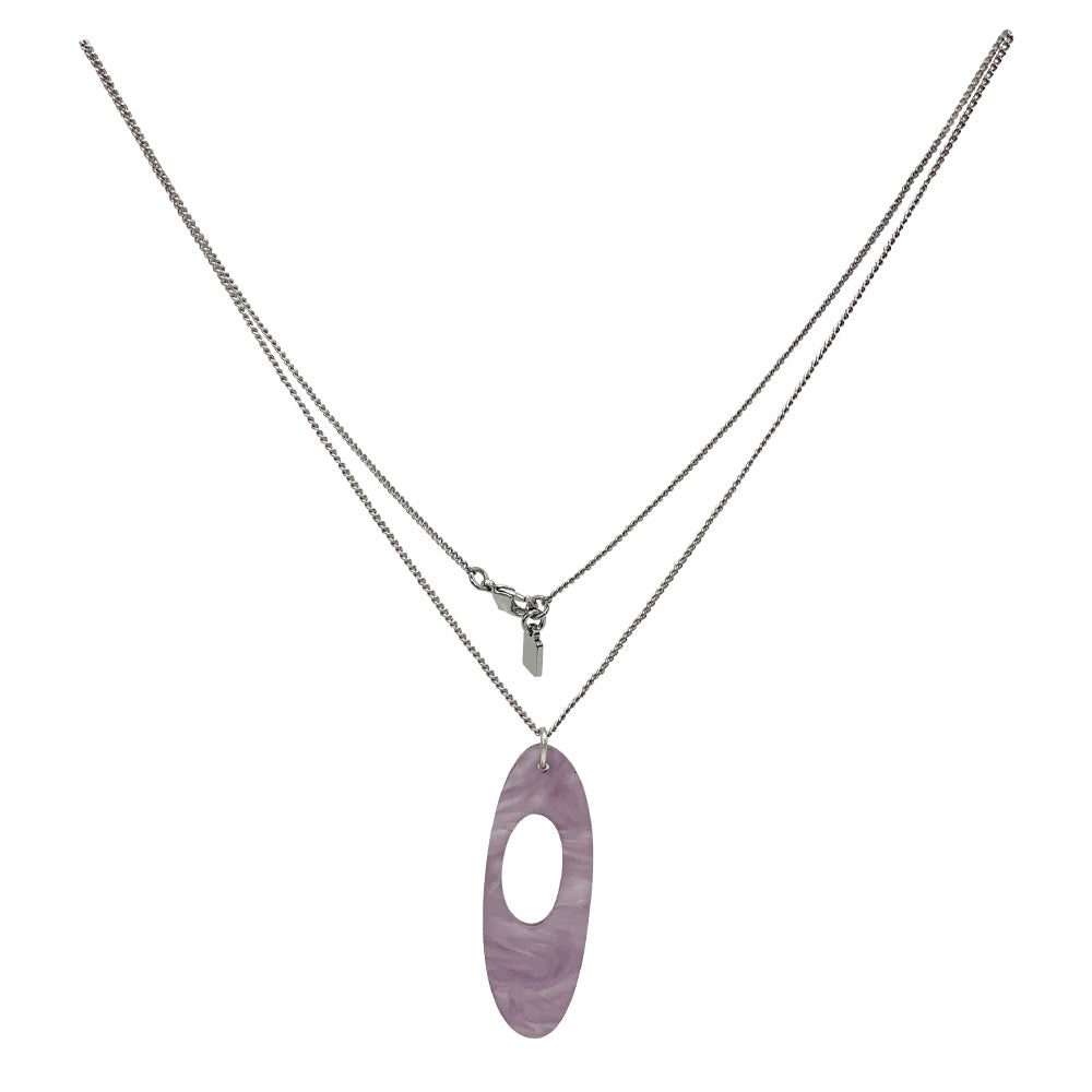 Hepworth Pendant - Mauve Pearl