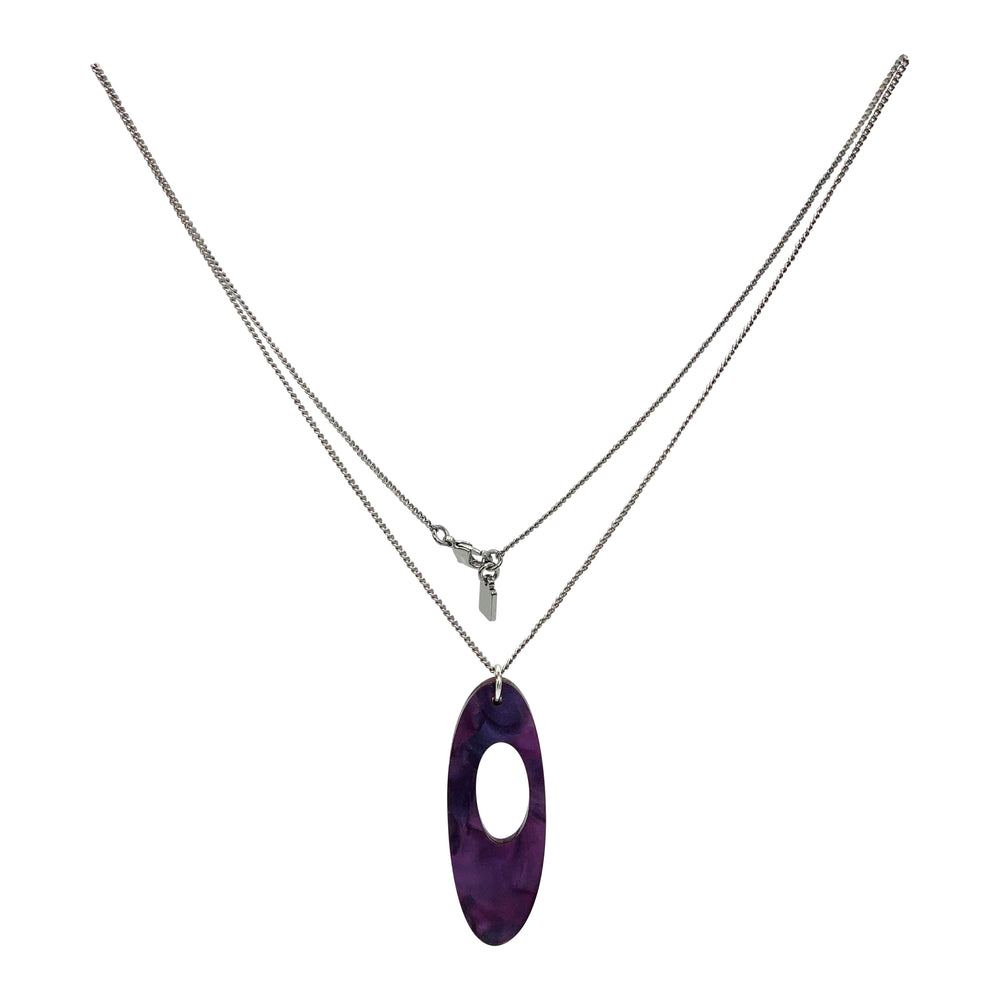 Hepworth Pendant - Amethyst Pearl