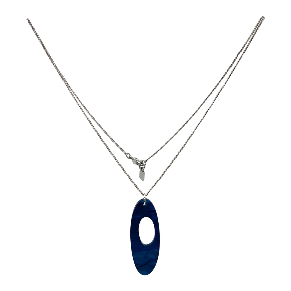 Hepworth Pendant - Midnight Blue Swirl