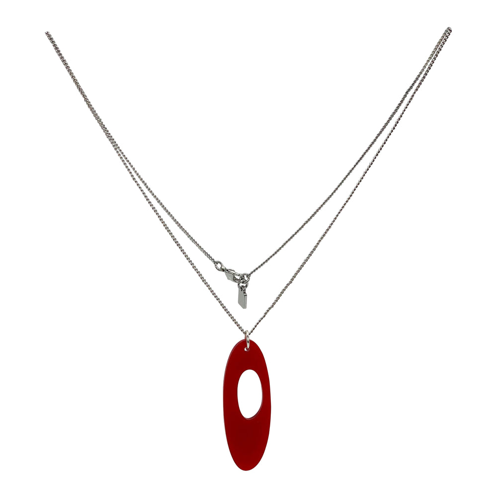 Hepworth Pendant - Royal Red