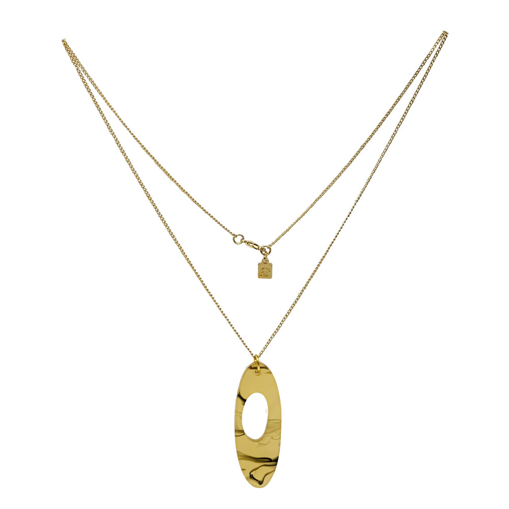 Hepworth Pendant - White Tortoiseshell
