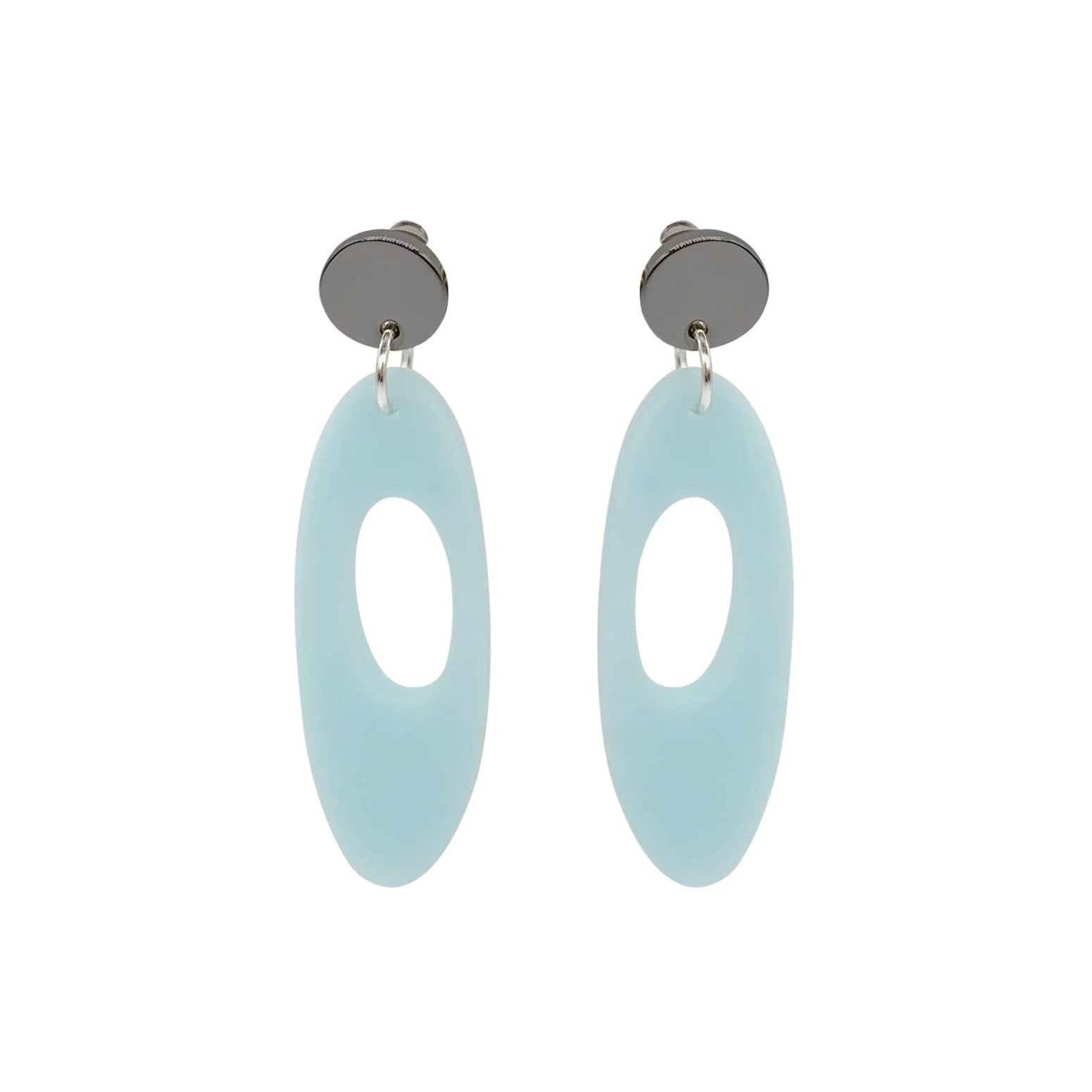 Hepworth Earrings - Light Blue