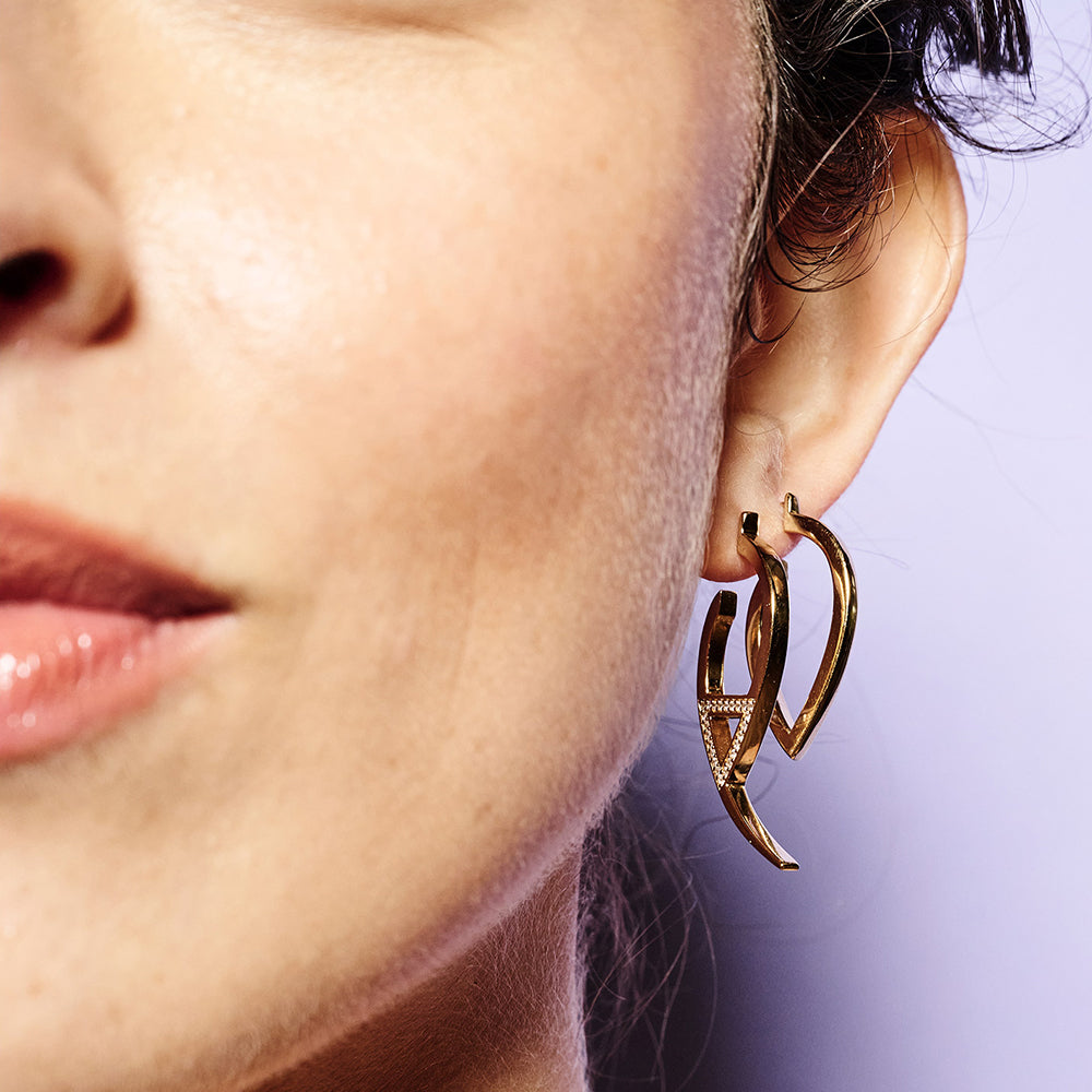 Loop Earrings - Gold