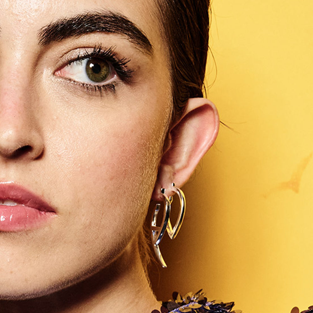 Loop Earrings - Sterling Silver