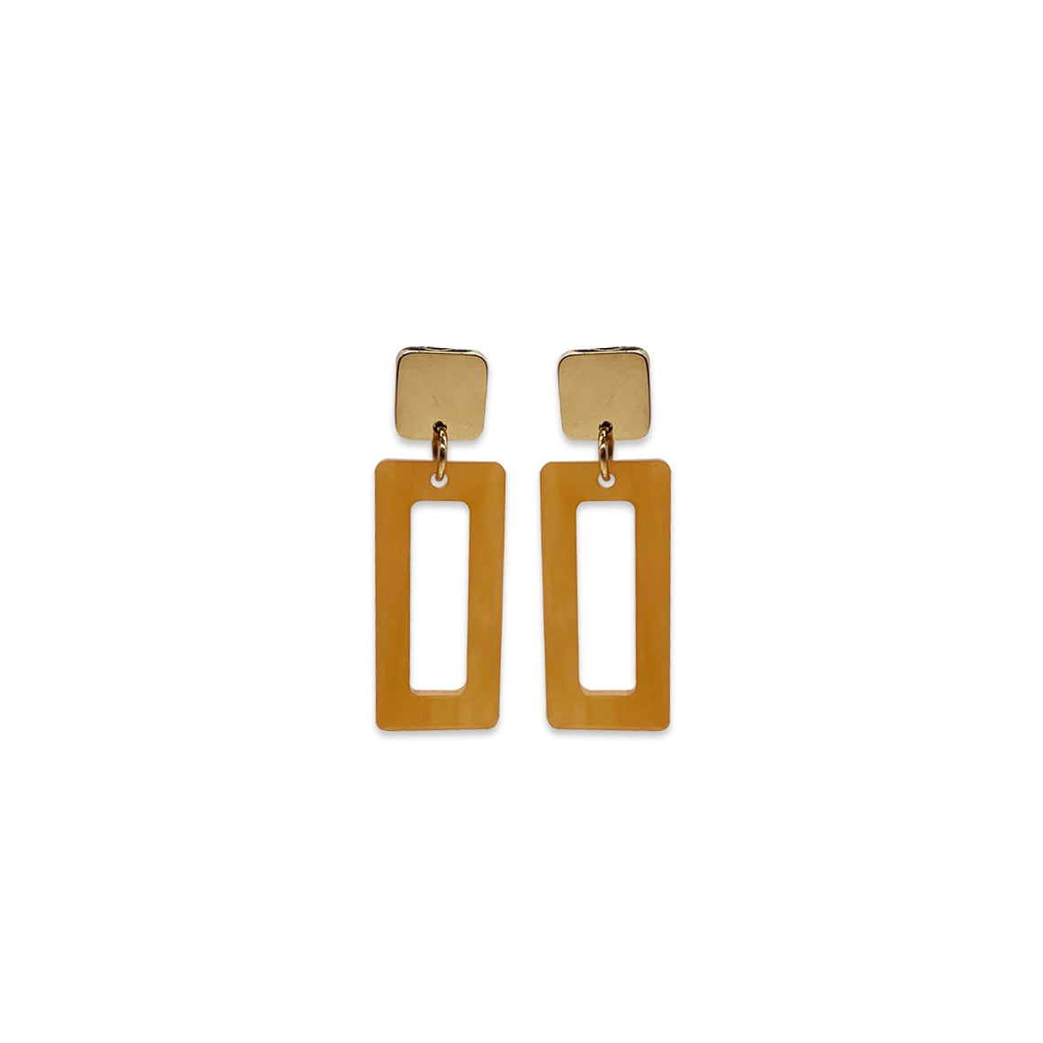 Petite Hemingway Earrings - Mica
