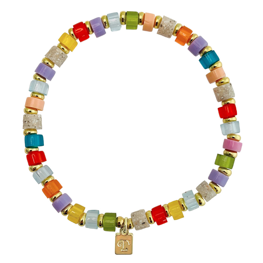 Beaded Bracelet - Rainbow