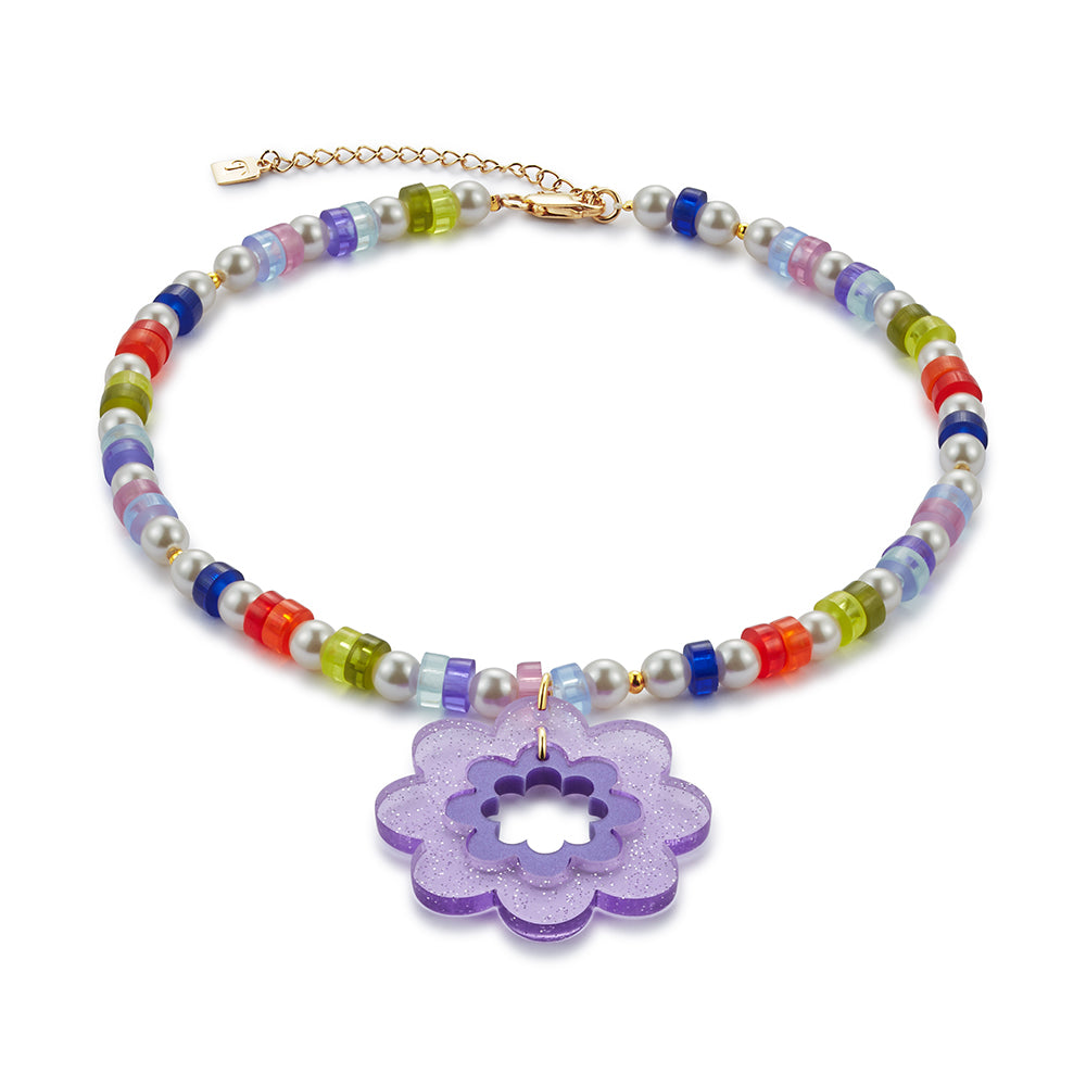 Flower Pearl Collar