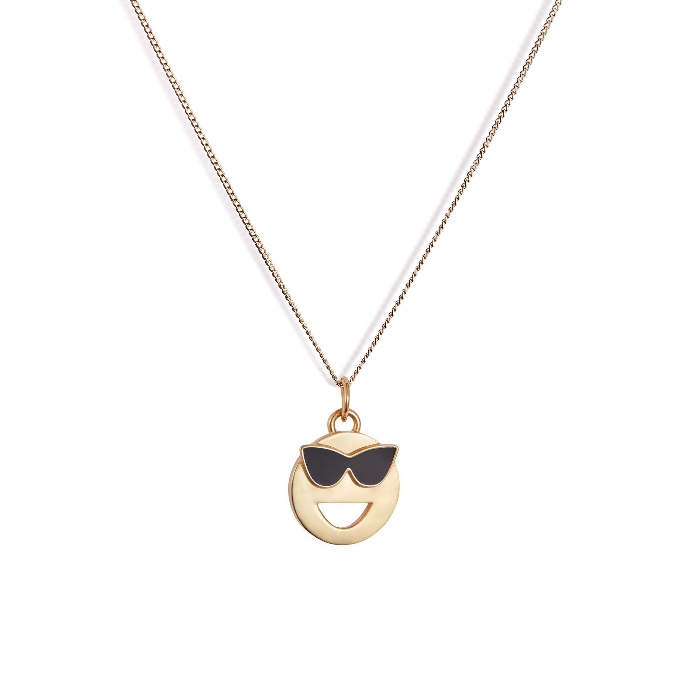 Mood Pendant Necklace Gold Vermeil - Cool