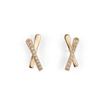 Snow Kisses - Gold Vermeil & Cubic Zirconia
