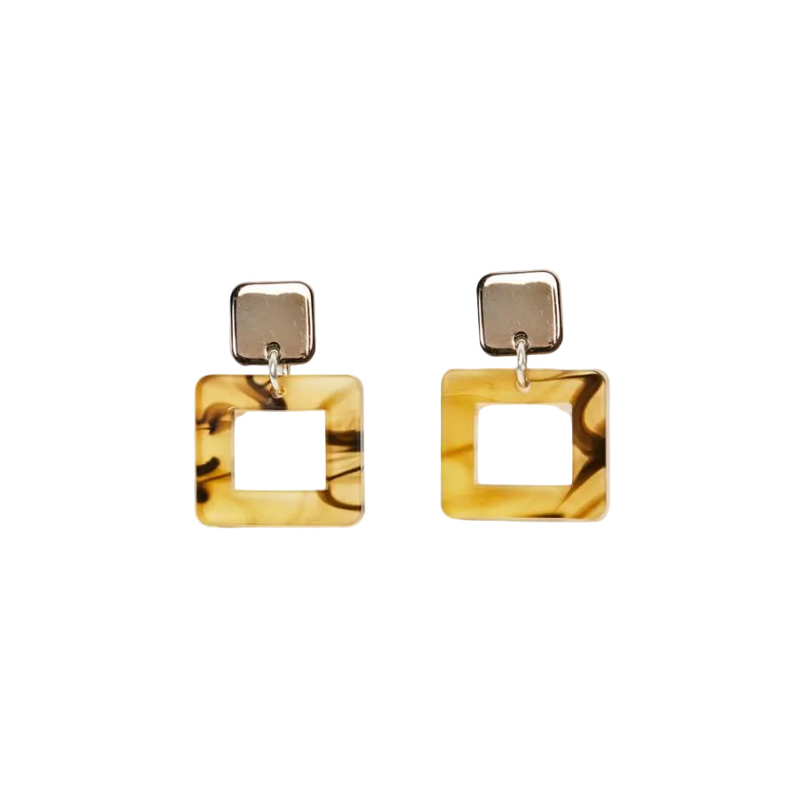 Squares - White Tortoiseshell