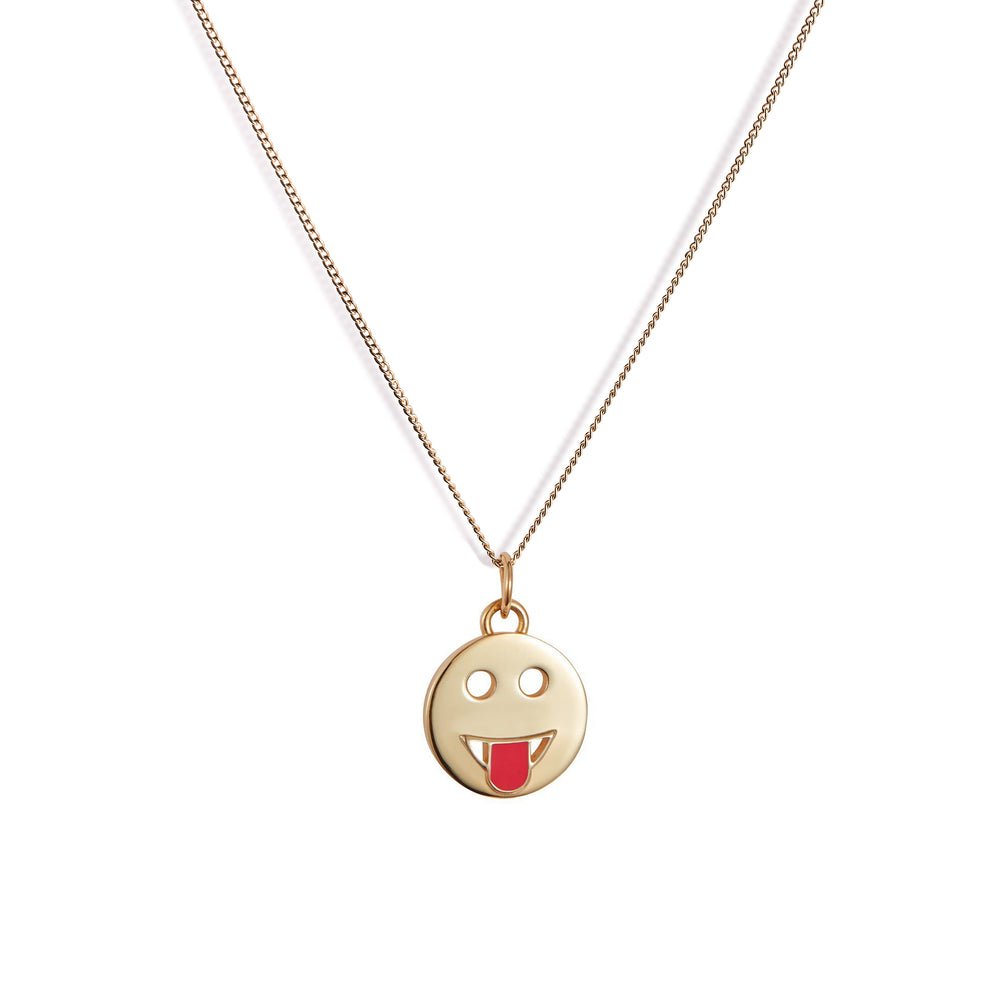 Mood Pendant Necklace Gold Vermeil - Cheeky