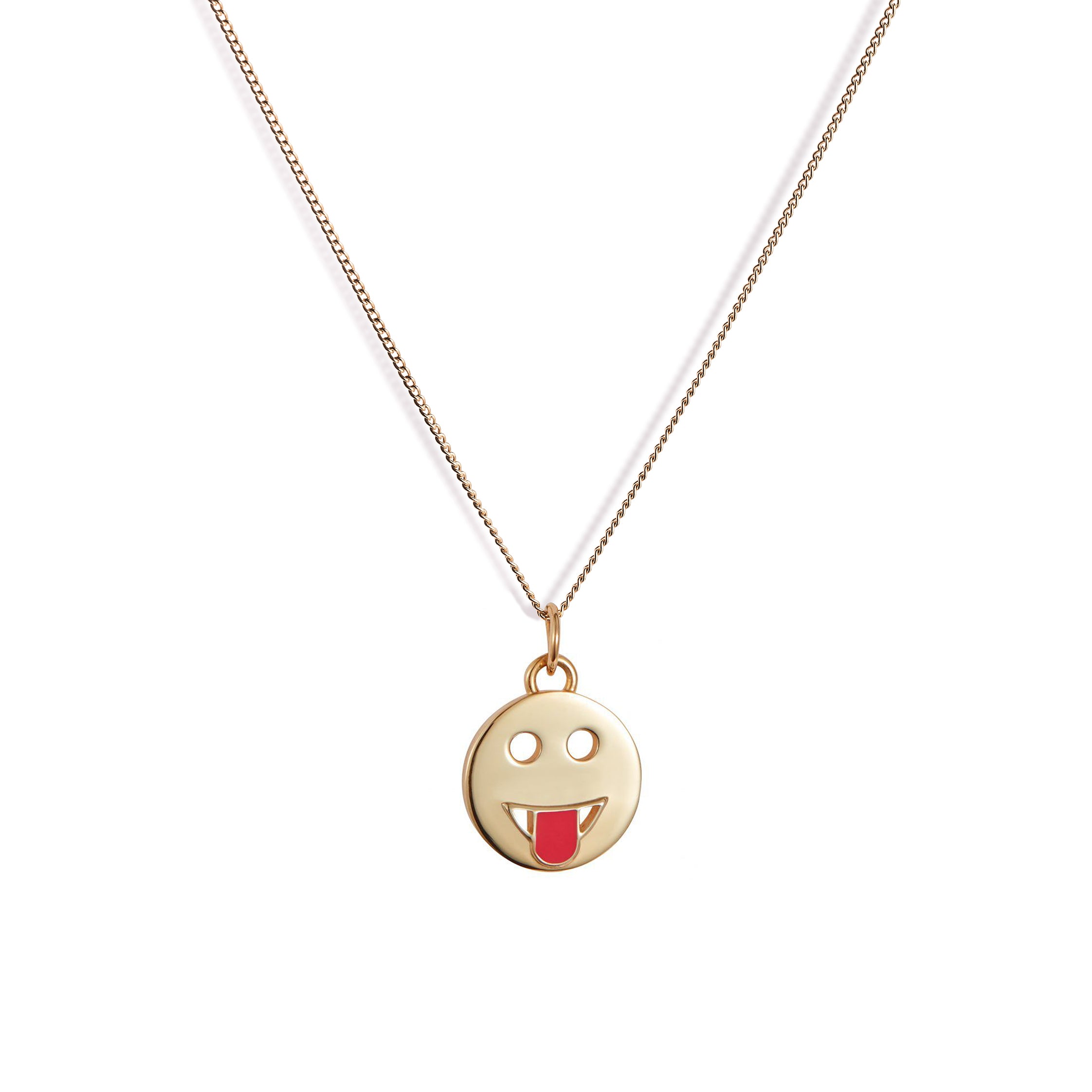Mood Pendant Necklace Gold Vermeil - Cheeky