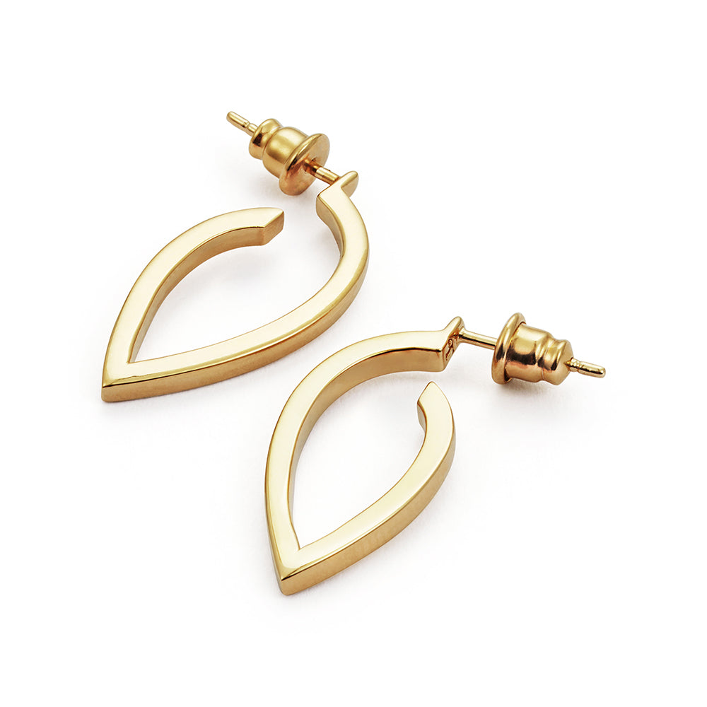 Loop Earrings - Gold Vermeil