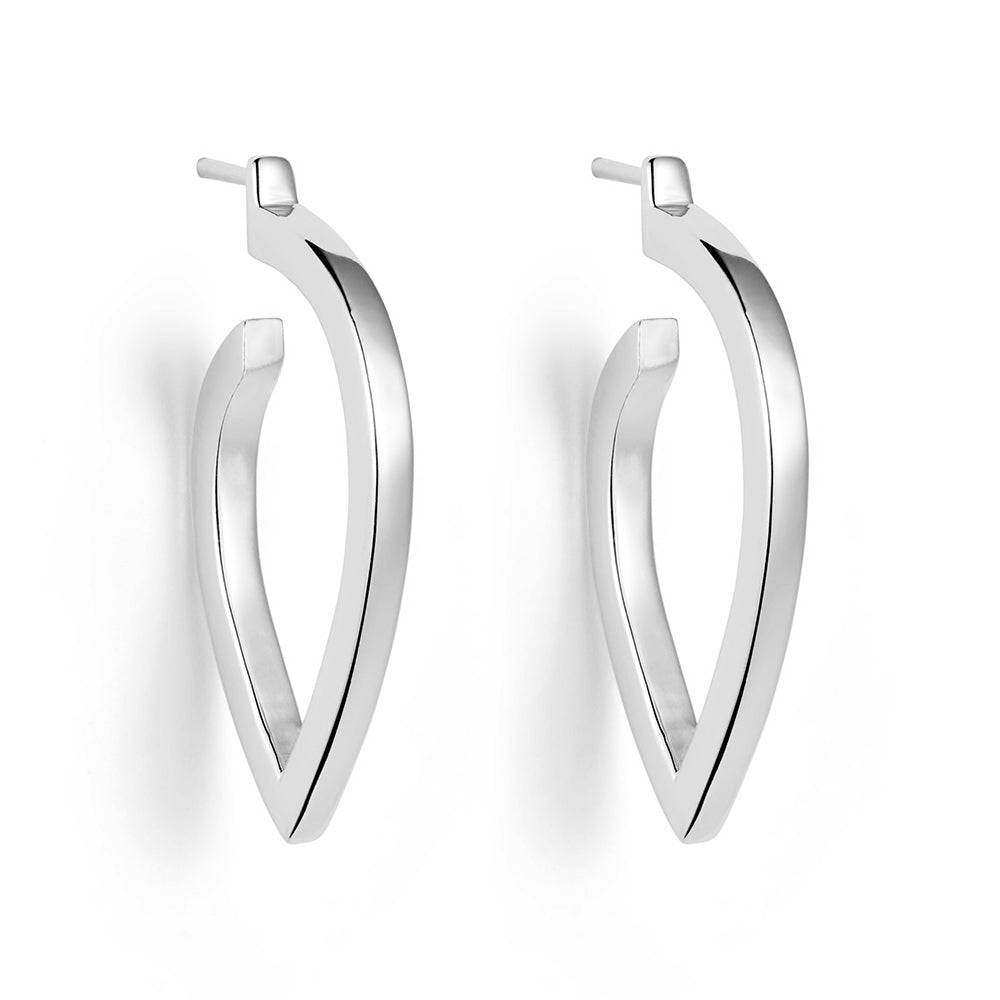 Loop Earrings - Sterling Silver