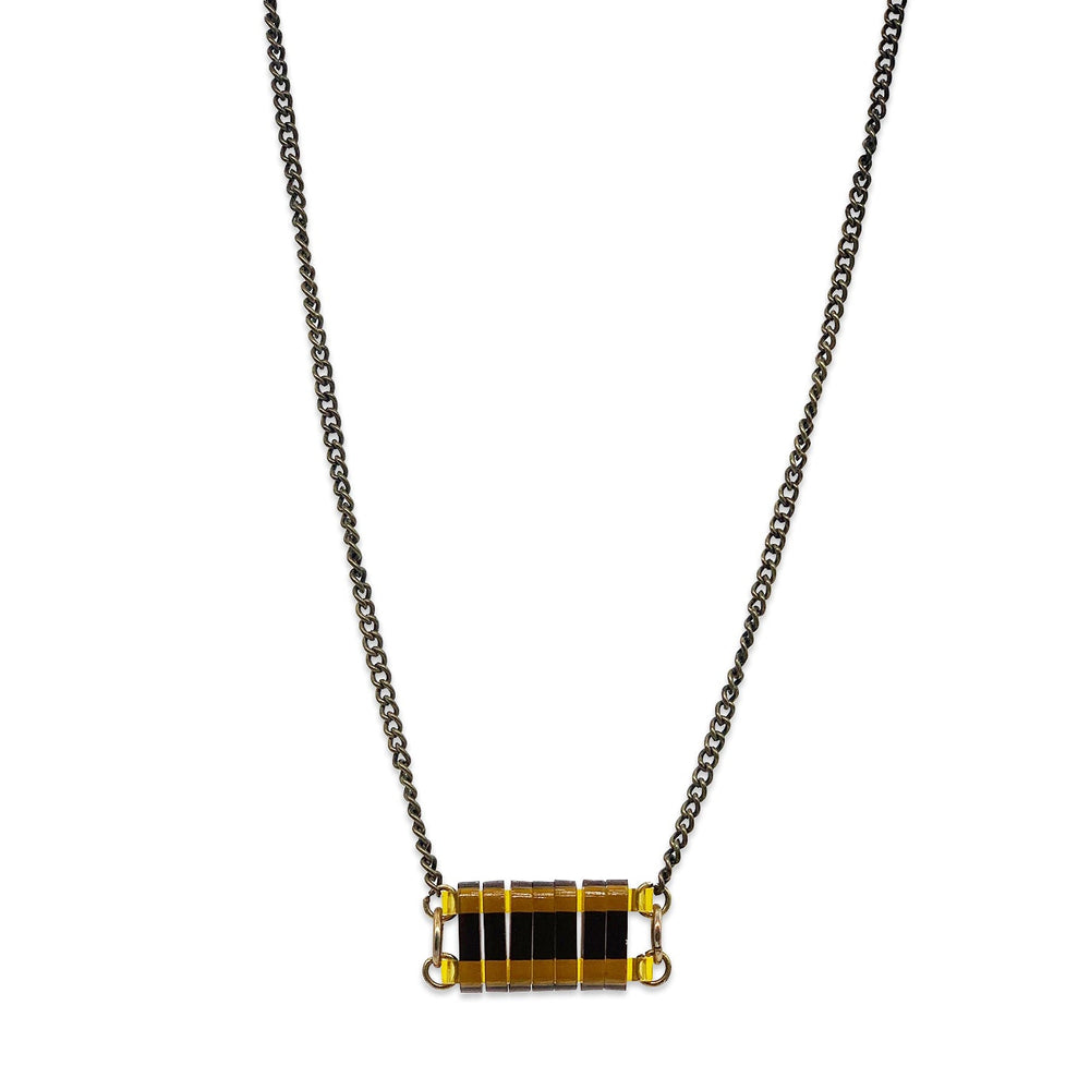 Tahoma Bar Pendant - Earth Brown