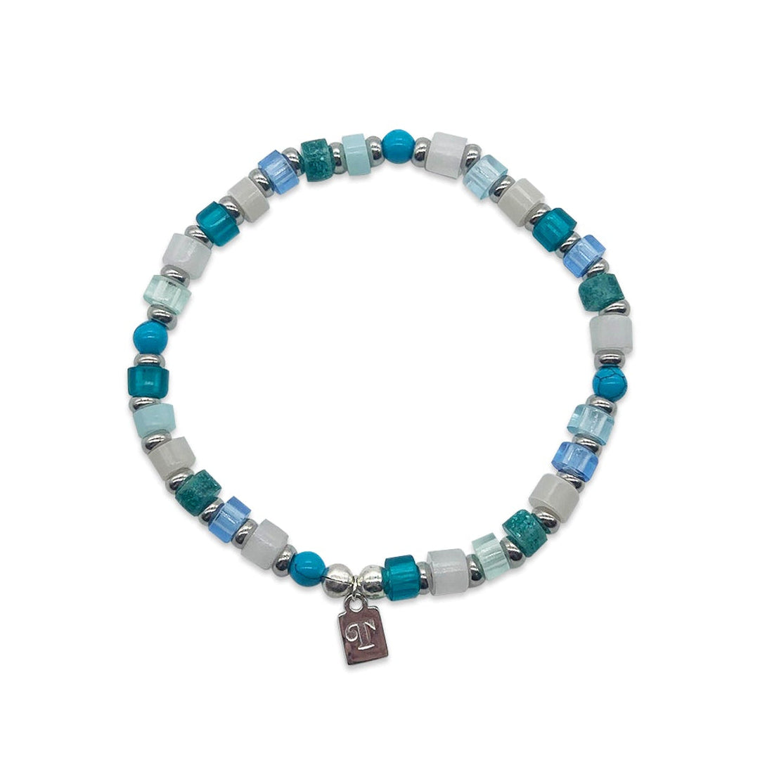 Beaded Bracelet - Lagoon