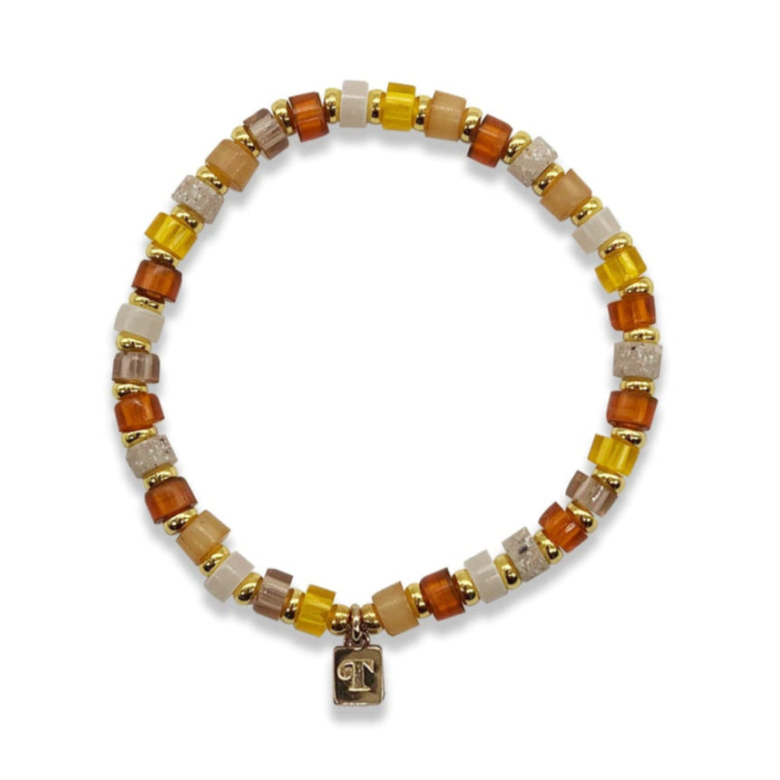 Beaded Bracelet - Golden