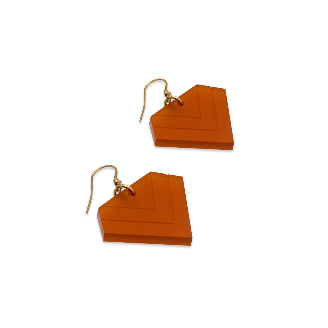 Chevrons - Burnt Orange