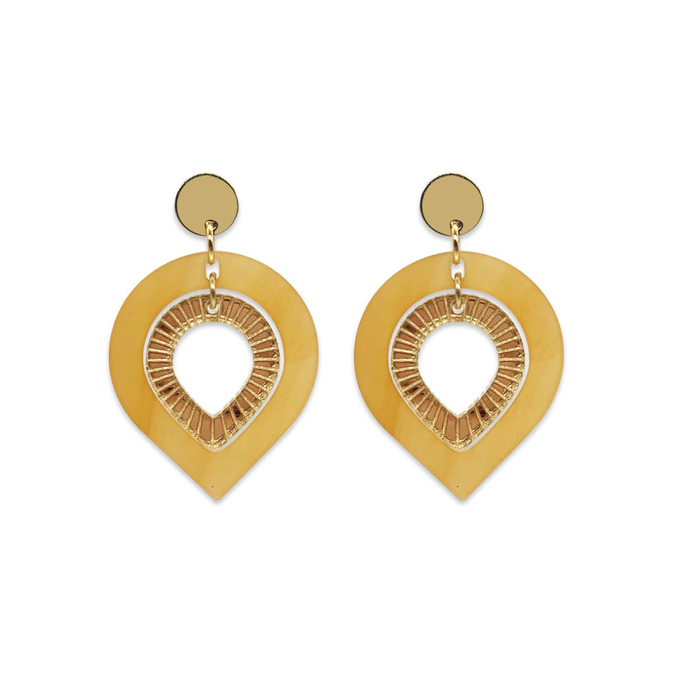 Garbos - Mica & Gold Mirror