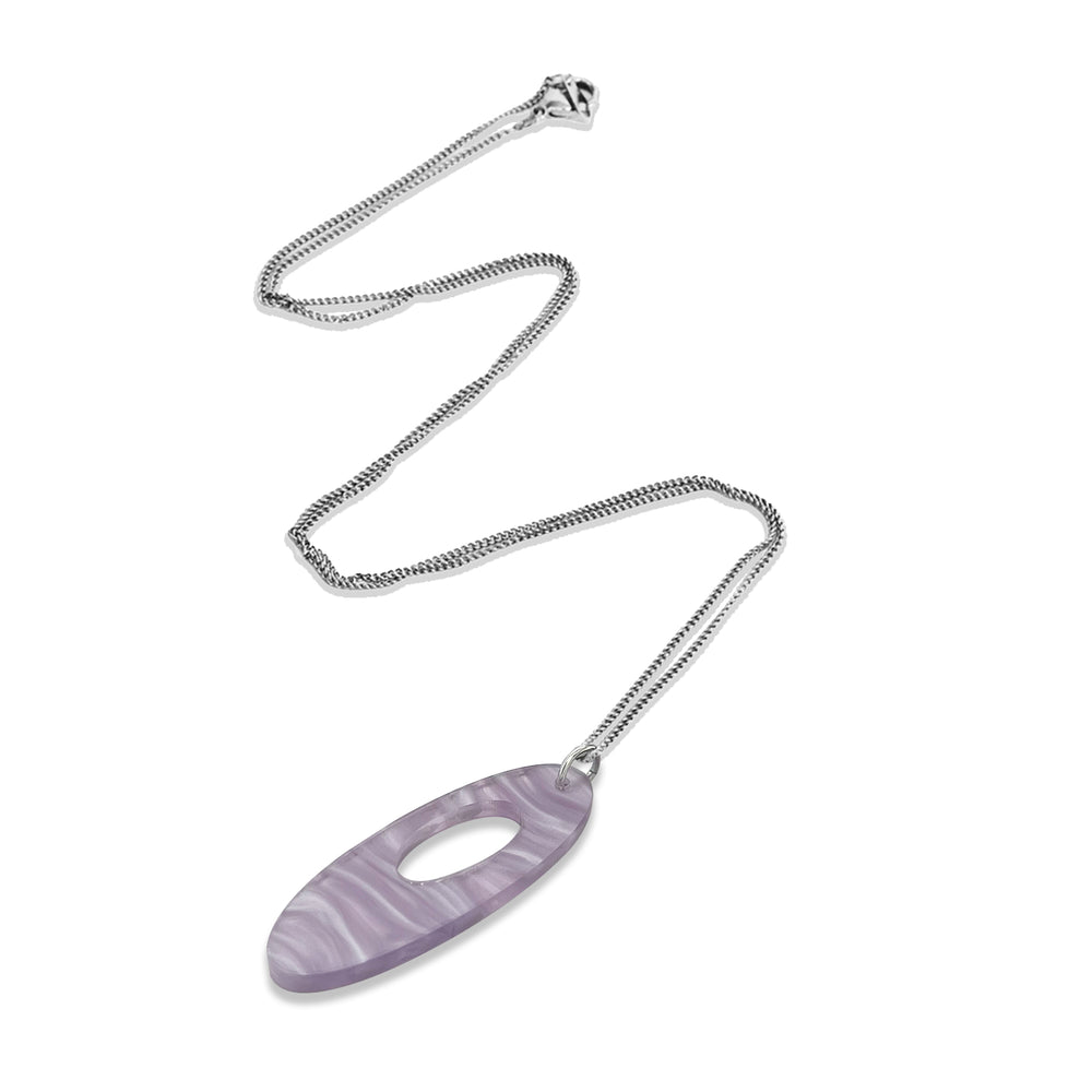 Hepworth Pendant - Mauve Pearl