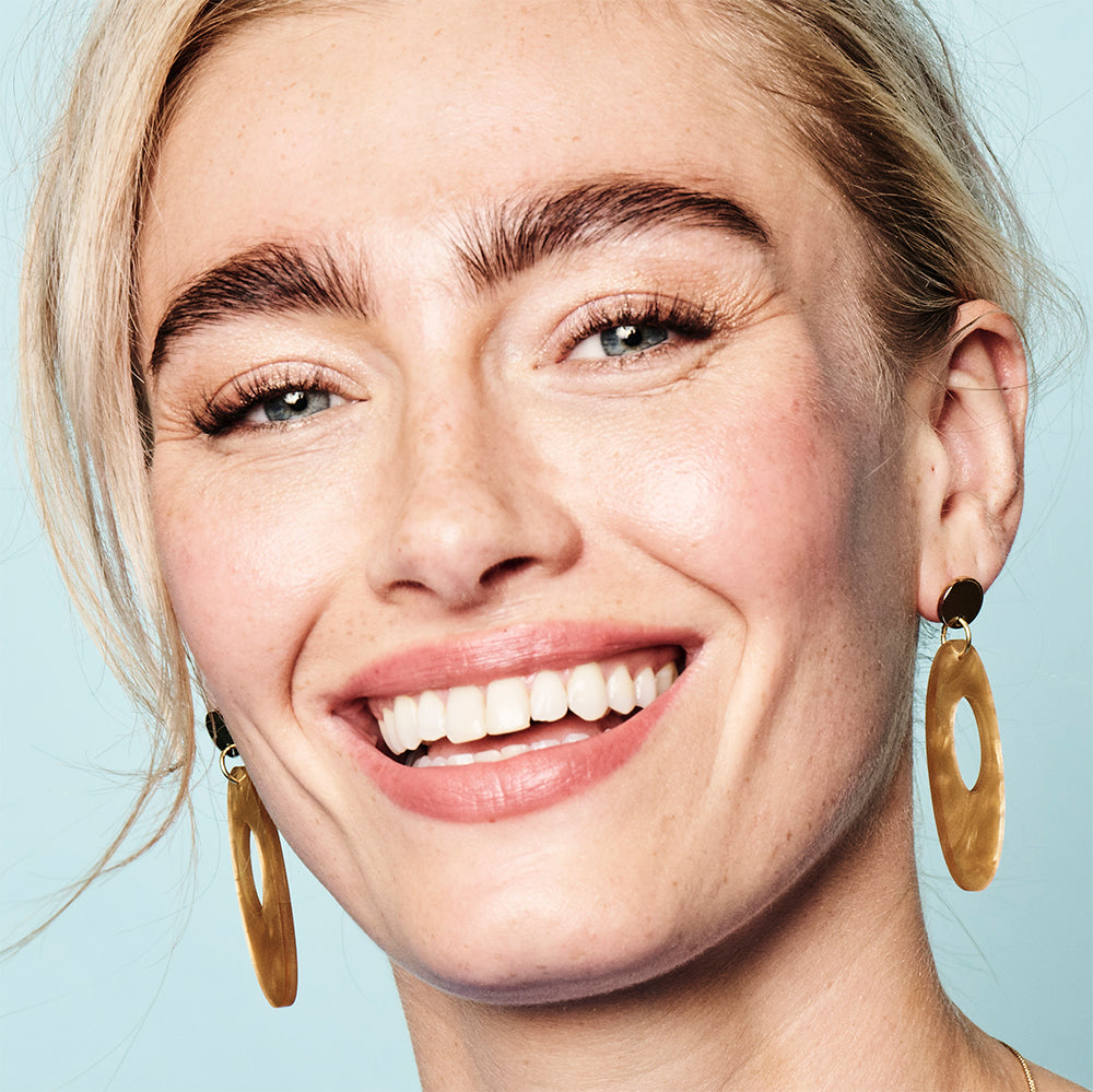 Hepworth Earrings - Caramel Swirl