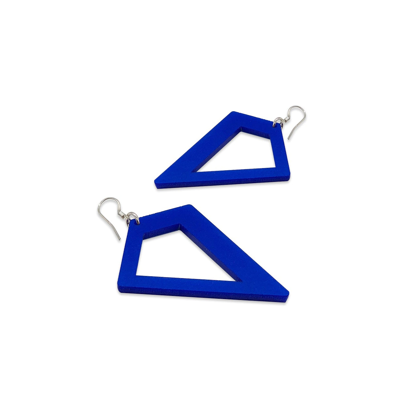 Kites Earrings - Royal Blue