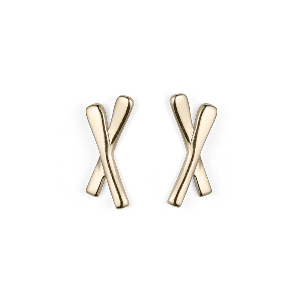 Snow Kisses - Gold Vermeil