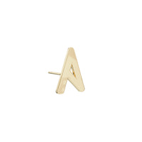 Toolally Alphabet Stud - Gold A